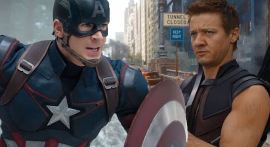 Unused Captain America 2 Opening Cap vs. Hawkeye Fight Scene Revealed