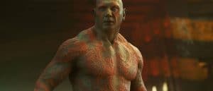 dave bautista drax in guardians of the galaxy