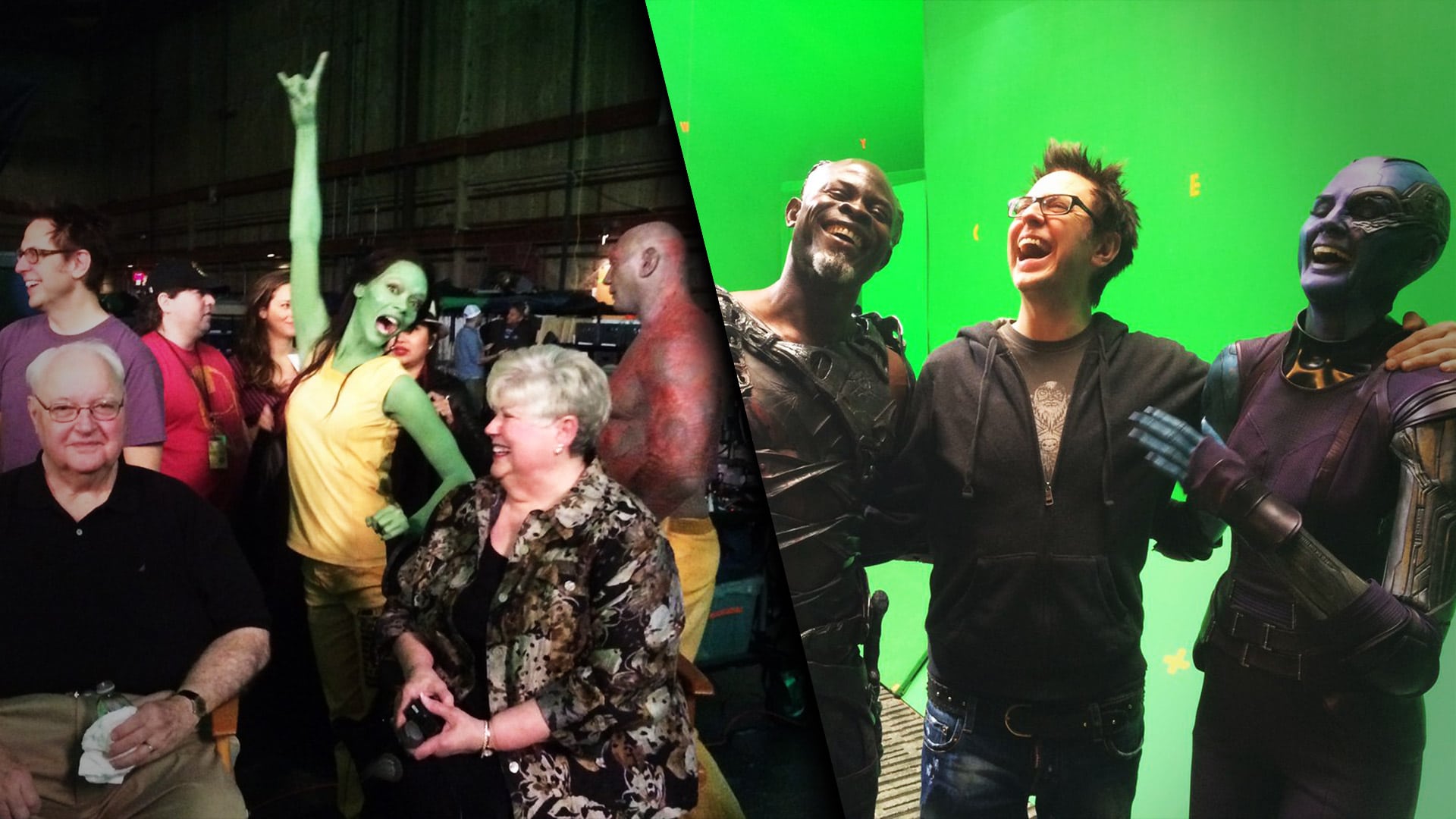Director James Gunn shared photos on the 6th Anniversary of Guardians of the galaxy