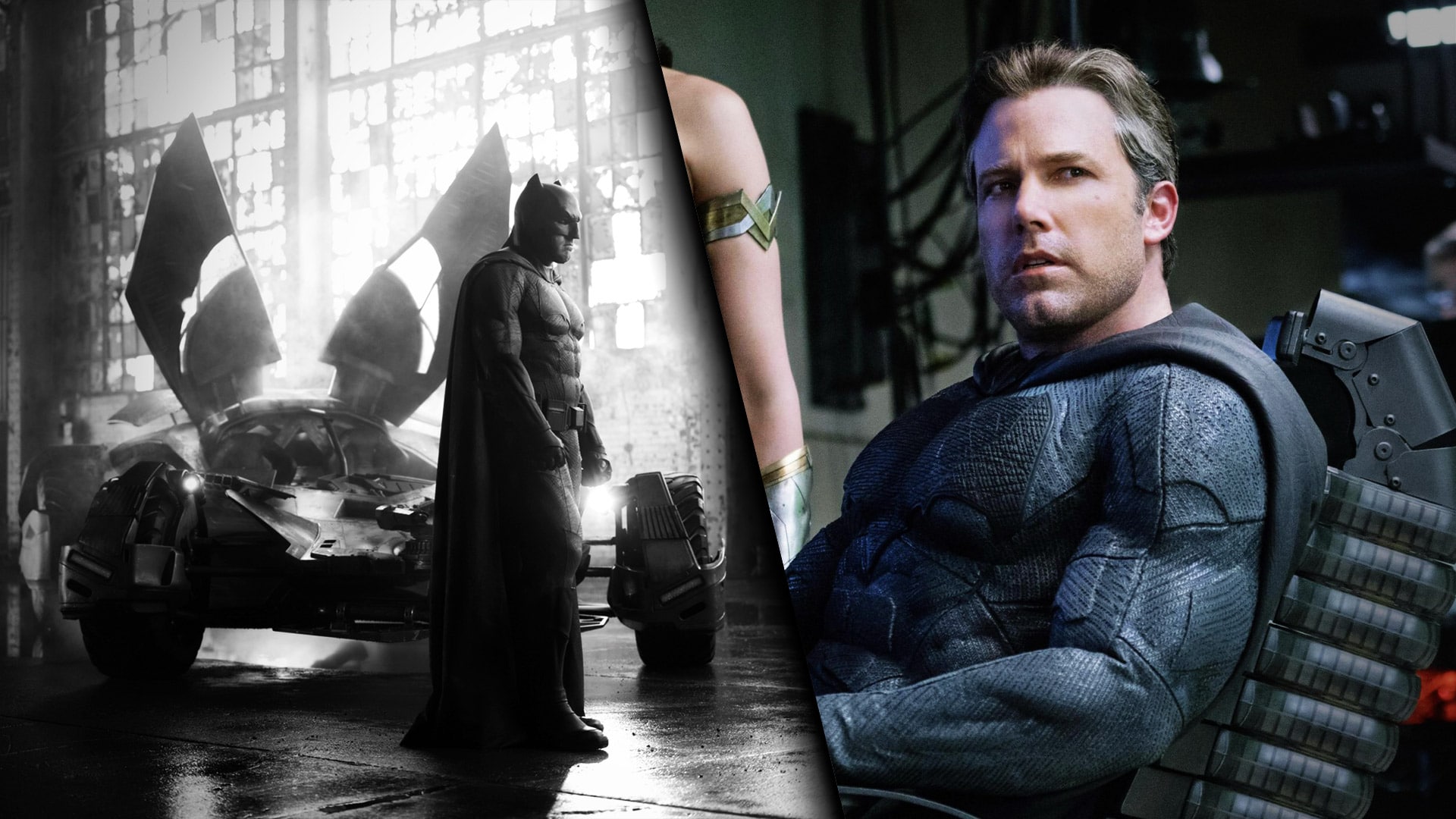 Director Zack Snyder Reveals Latest Photo Of Ben Affleck’s Batman With The Batmobile