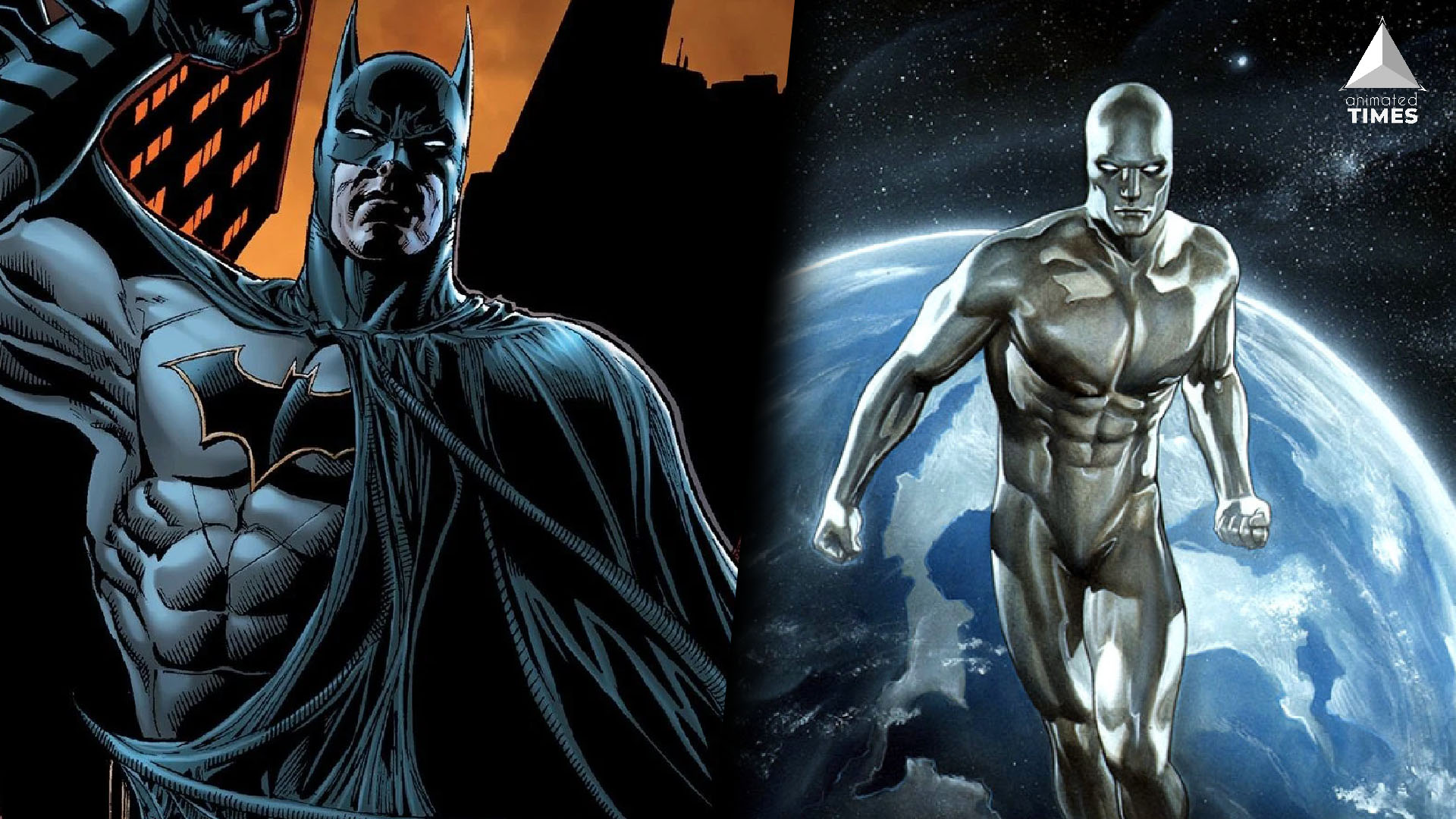 DC’s New Superhero Fusion of Batman and Silver Surfer!!