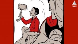 Mr. Rogers Lifts Mjölnir in Fan Webcomic