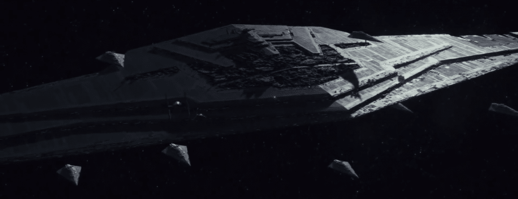 warships on the star wars