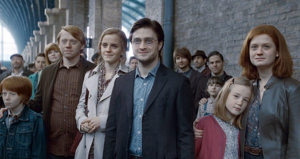 Harry Potter Saga Ending Scene