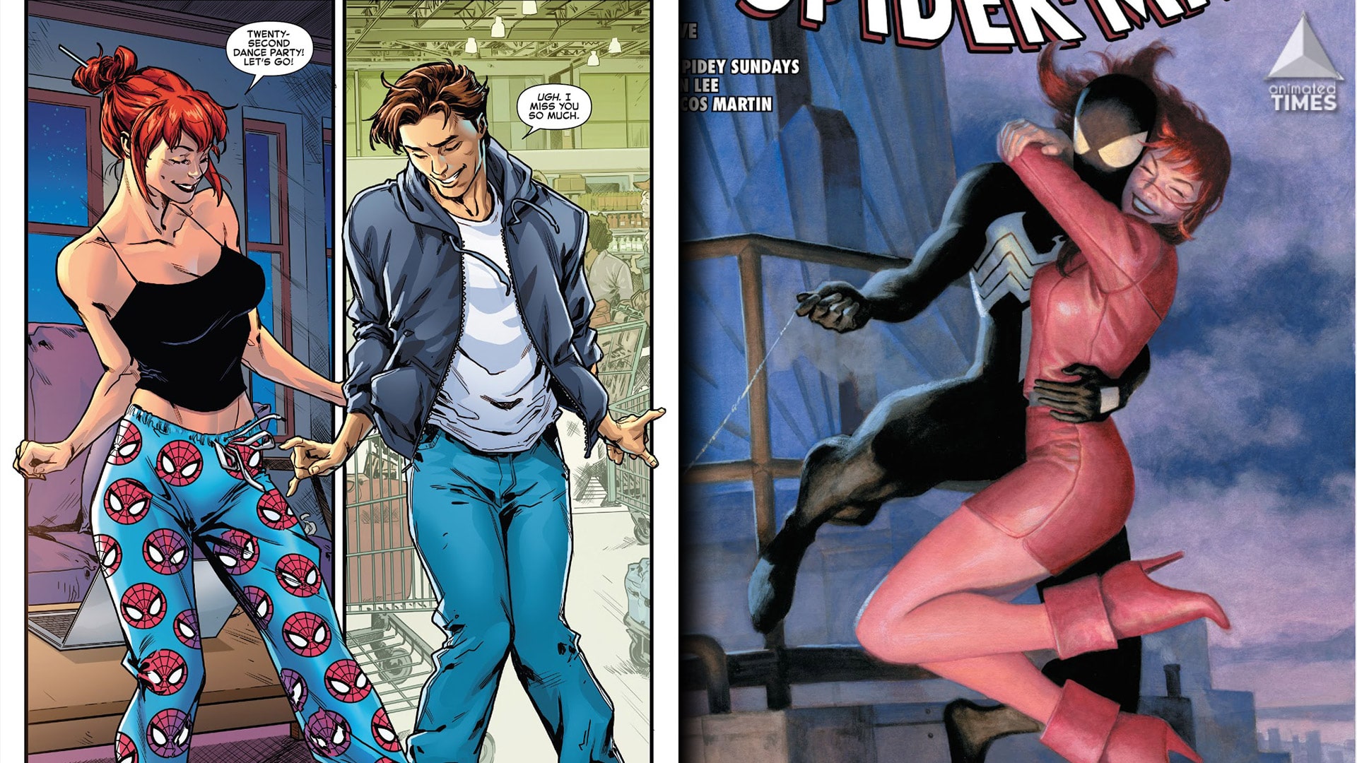 The Roller coaster Relationship of Marvel's OTP, Spider-man and Mary Jane -  Animated Times