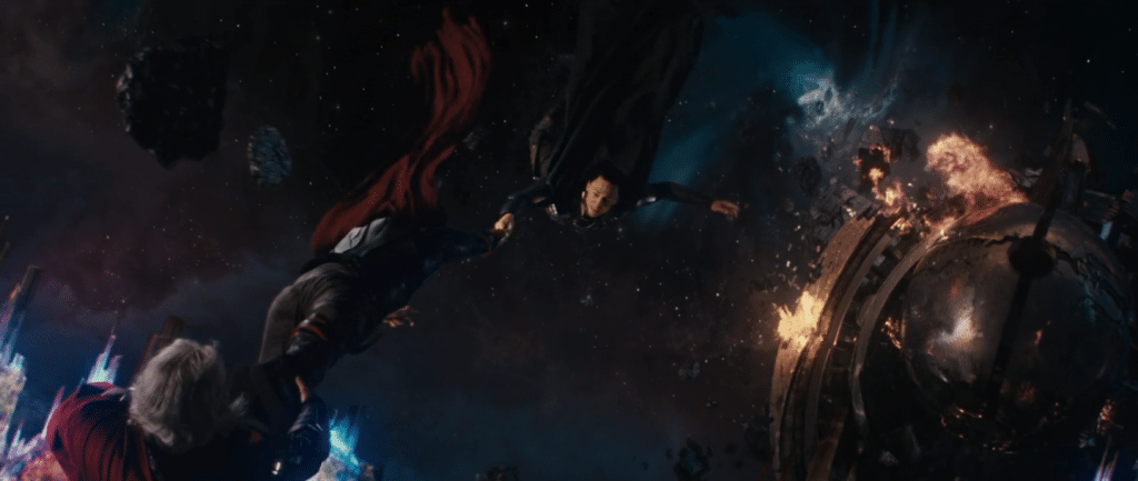 Loki vs Mysterio loki death thor 1