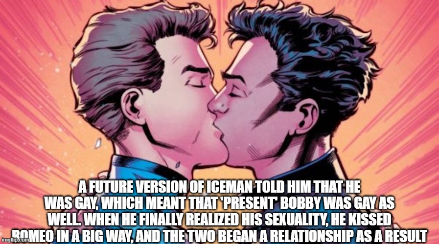 marvel couples iceman and romeo