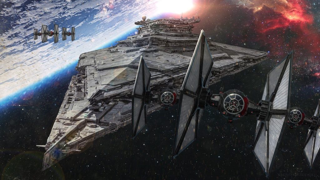 tie fighter swarm