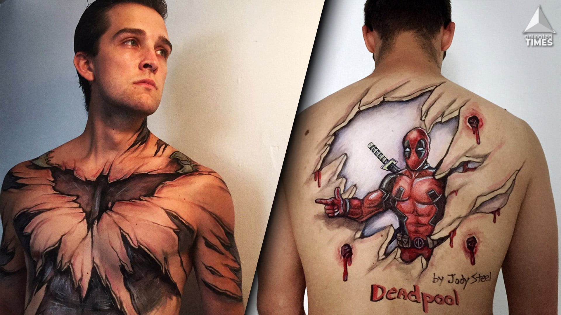 Body Paint Artist Uses Bodies as Canvas, Reveals The Superheroes Within Us All