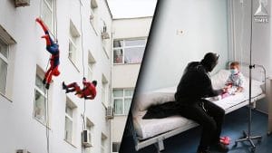 Albanian Police Officers Become Superheroes For A Day On Children’s Day