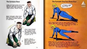 Bizarre 70’s Images of Marvel Heroes Teaching Calisthenics
