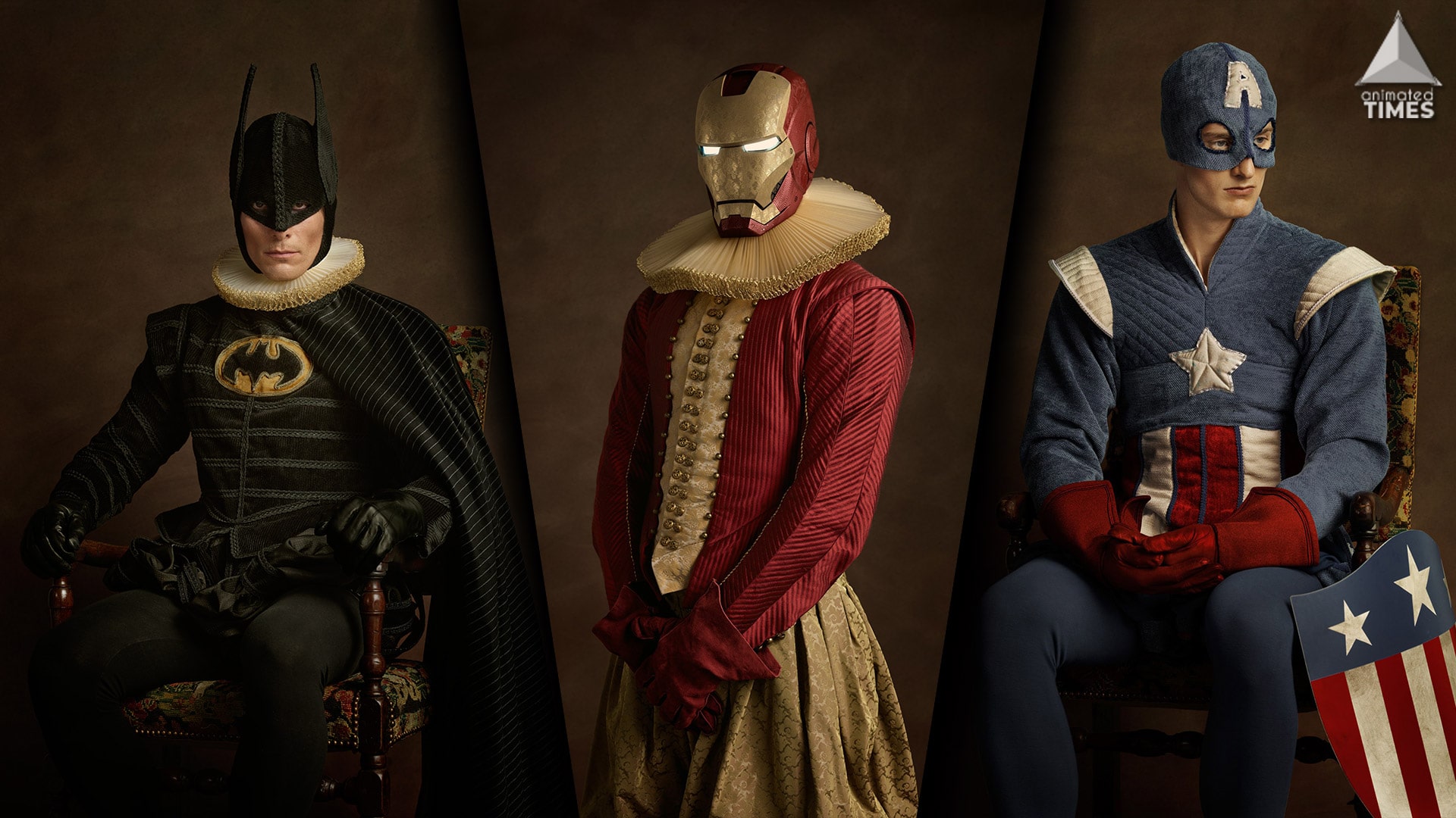 Comic Book Characters Reimagined in 16th Century Portraits