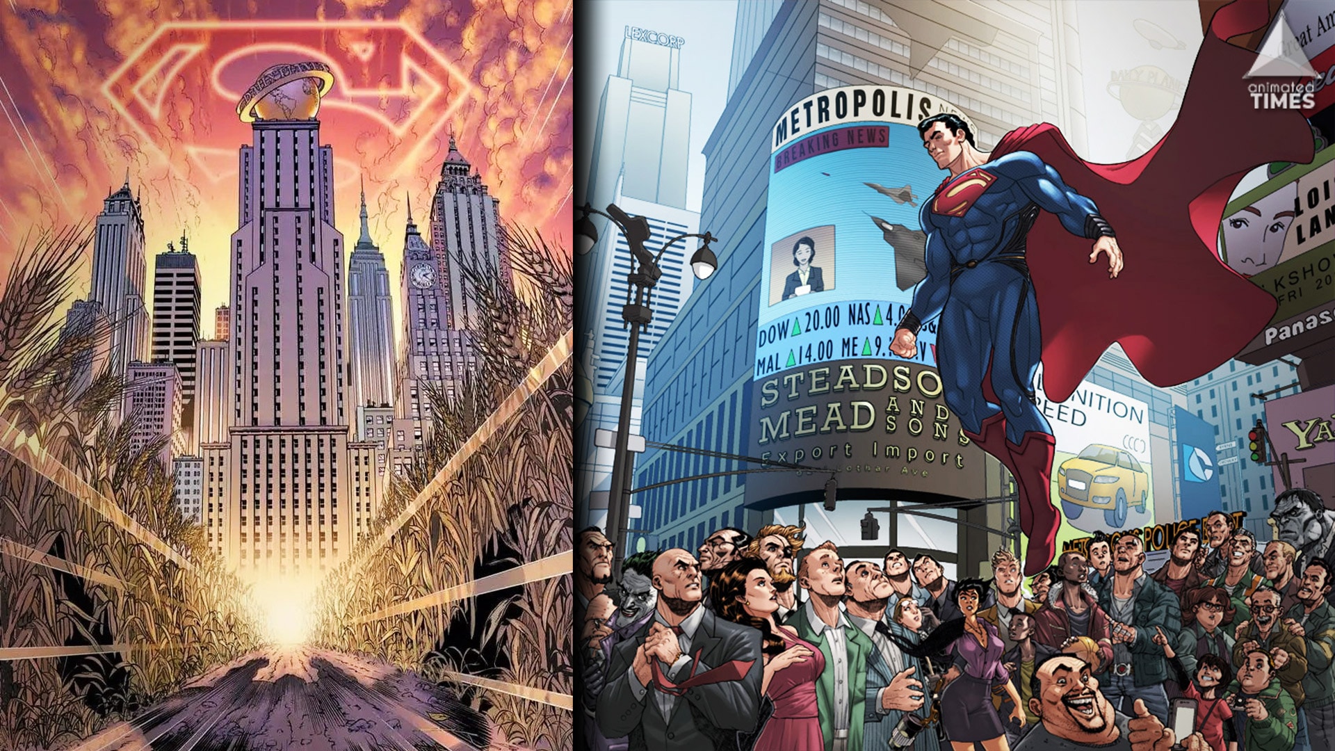Superman: Instances Where Metropolis Was Almost Destroyed