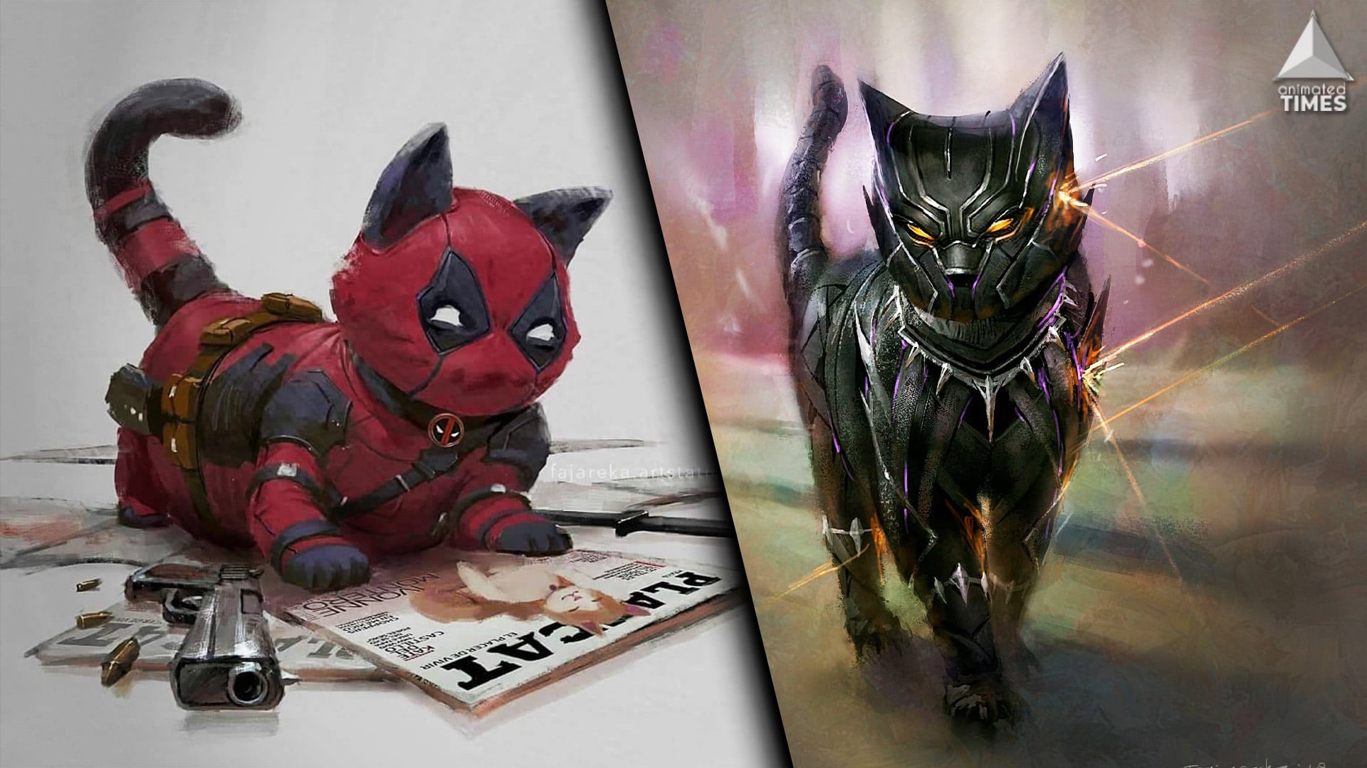 Cats Re-imagined As Popular Marvel Superheroes