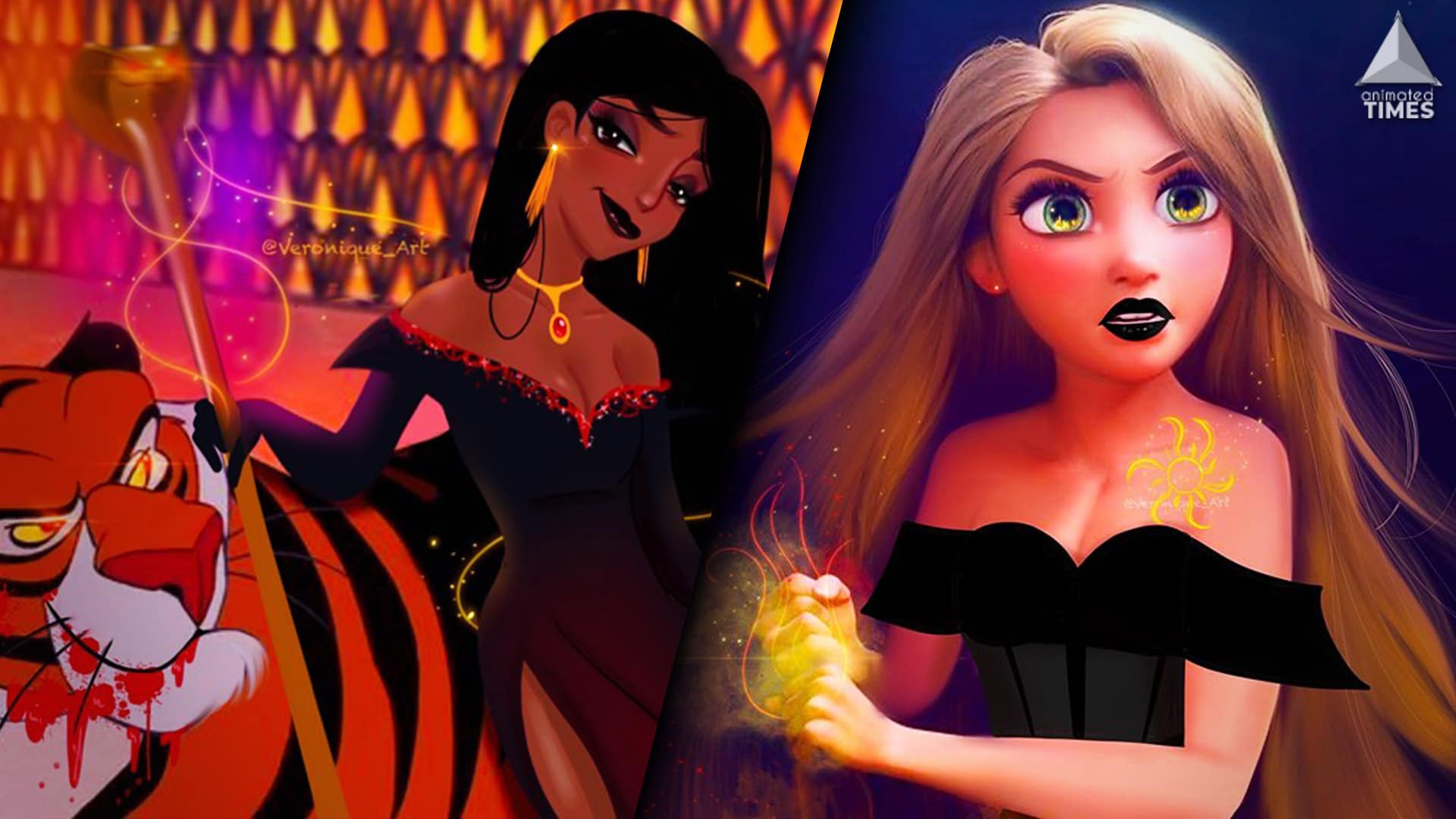 7 Favorite Disney Princesses Re-Imagined As Evil Villains For Halloween!