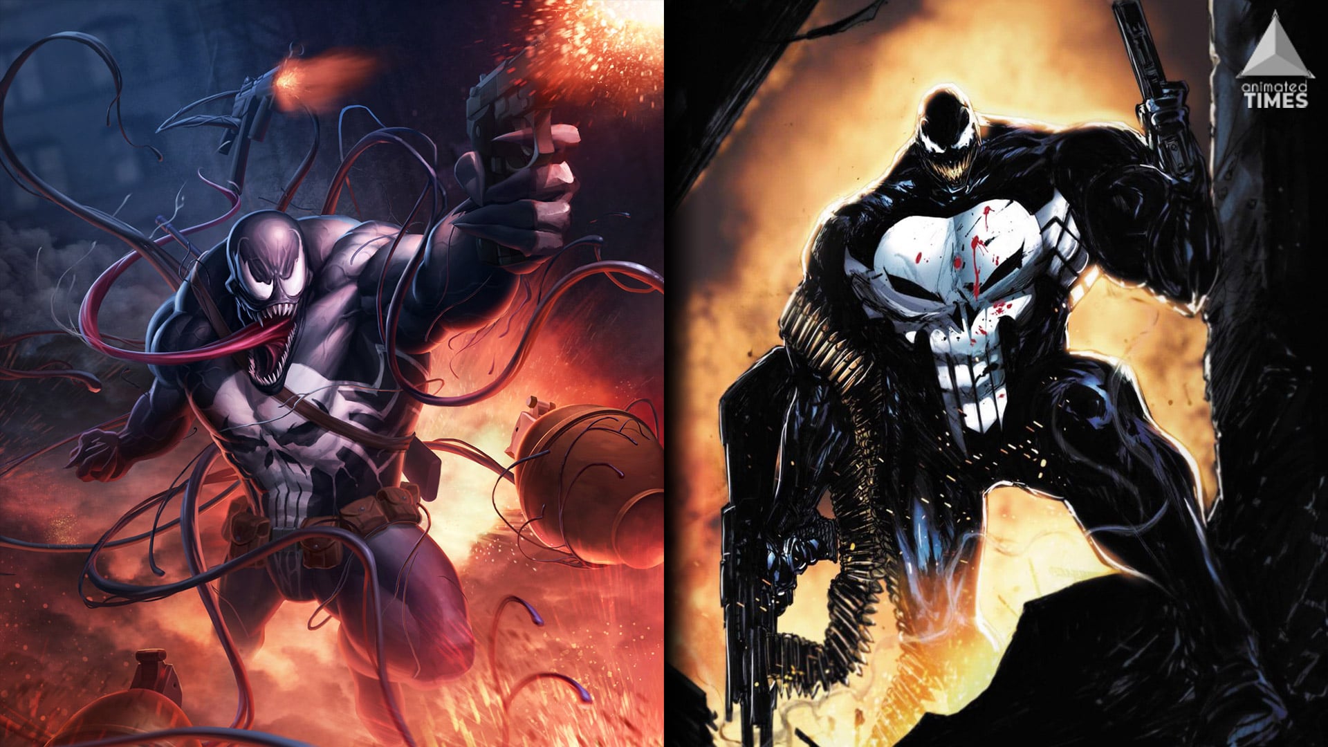 Astounding Venomized Punisher Fan-Art You Won’t Believe Existed