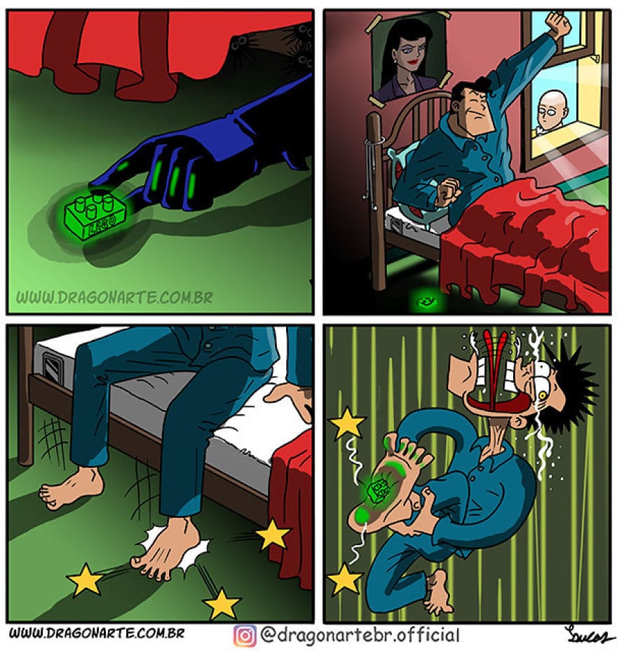 Artist shows the daily lives of our favorite superheroes and the result is hilarious 5e901c9c33cda 880