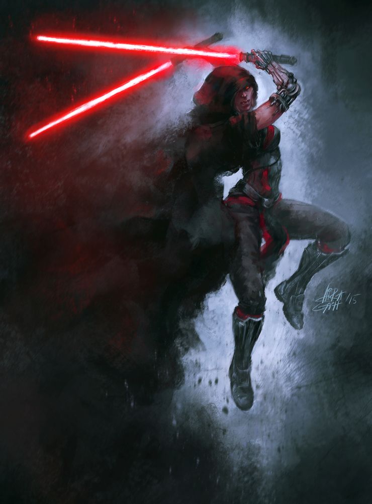 10 Badass Sith Lords Fan-Art You Wish Were Canon - Animated Times