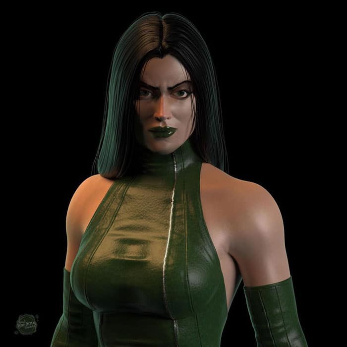 Madame Hydra as Marvel in 70s