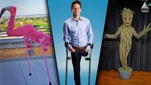 Every Halloween, This One-Legged Guy Makes An Epic Halloween Costume & He Just Revealed This Year’s Costume!