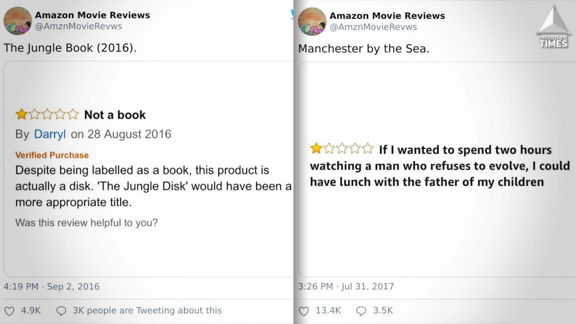 Some of The Funniest Amazon Movie Reviews
