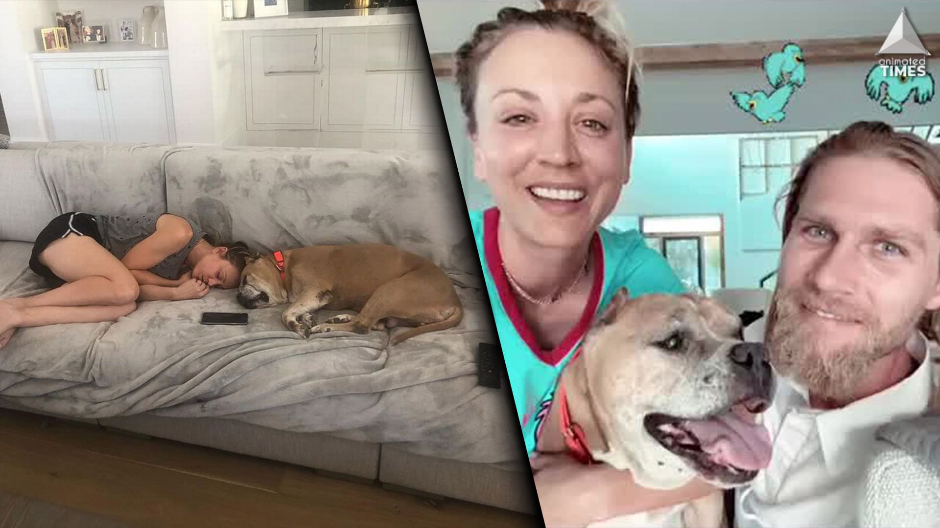 Kaley Cuoco Mourns The Passing Of Her Dog Petunia