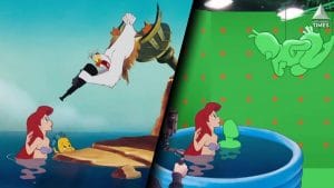 Behind The Scene Photos Of Famous Disney Scenes