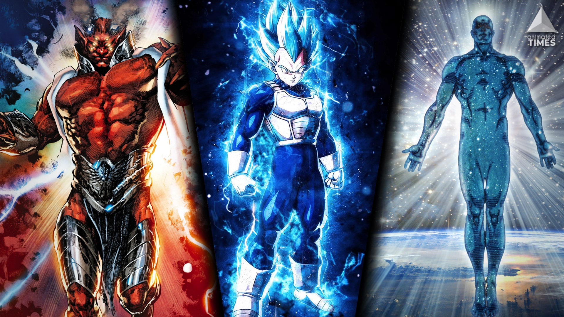 10 DC Heroes & Villains Stronger Than Super Saiyan Blue Vegeta