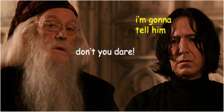 Harry Potter Snape Meme Im Gonna Tell Him