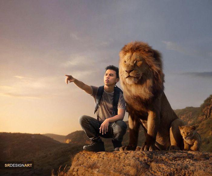 This Guy Photoshops Himself Into Celebrity Photo And Movie Scenes