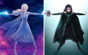 Artist Creates Amazing Mashup By Merging Well Known Characters