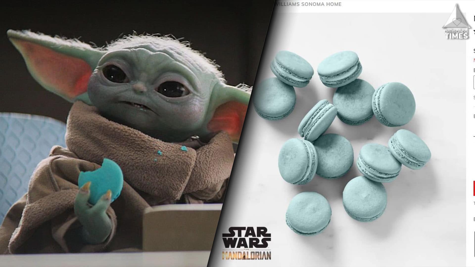 The Mandalorian: Baby Yoda’s Blue Cookies are Available in Real Life