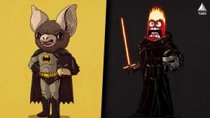 An Artist Discloses The Dual Lives Of Some Ideal Characters