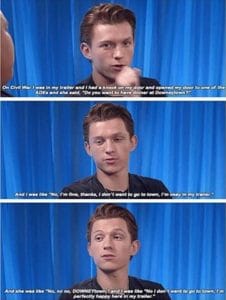 Funny Interviews of Robert Downey Jr. & Tom Holland Which Prove They’re ...