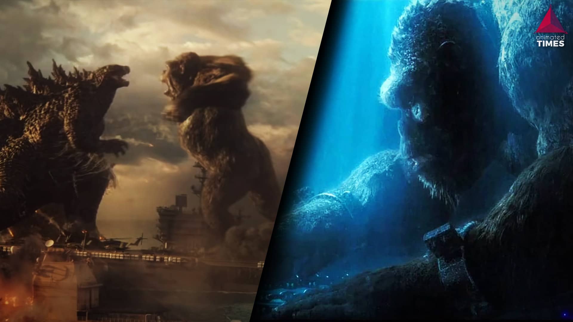 Latest Footage From The Upcoming Godzilla Vs Kong shows The Ape in Chains