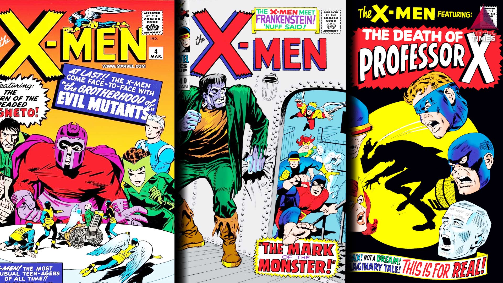 Top 10 X-Men Comic Covers From The ’60s, Positioned