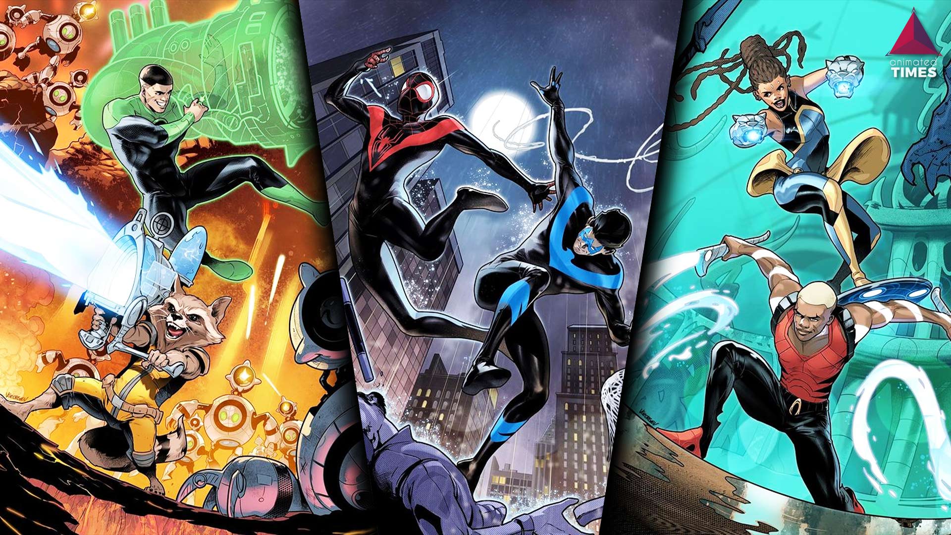 3 10 Astounding DC V.S. Marvel Crossover Comic Book Artwork