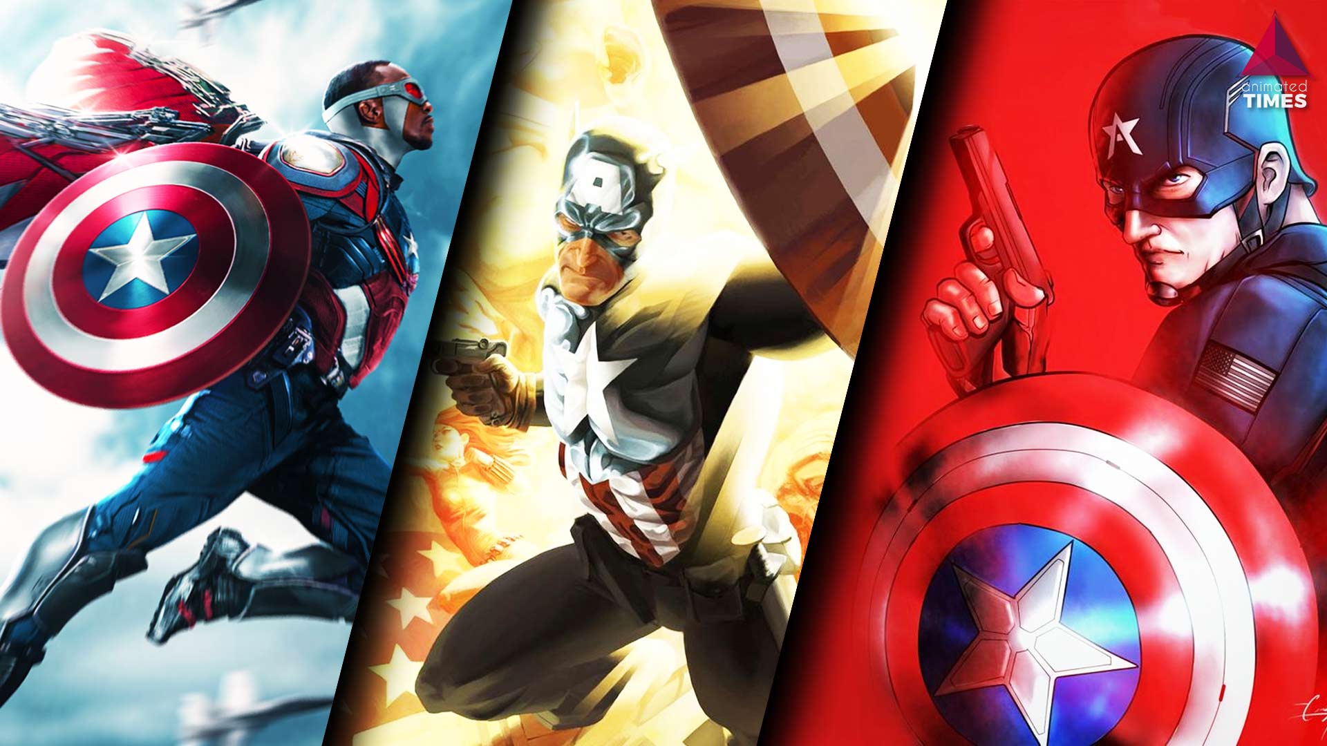 7 Best Fanart Pictures Of Captain America (That Aren’t Of Steve Rogers)