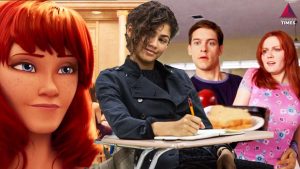 Each Film and T.V Appearance Of Mary Jane From The Spider-Man Universe, Positioned.