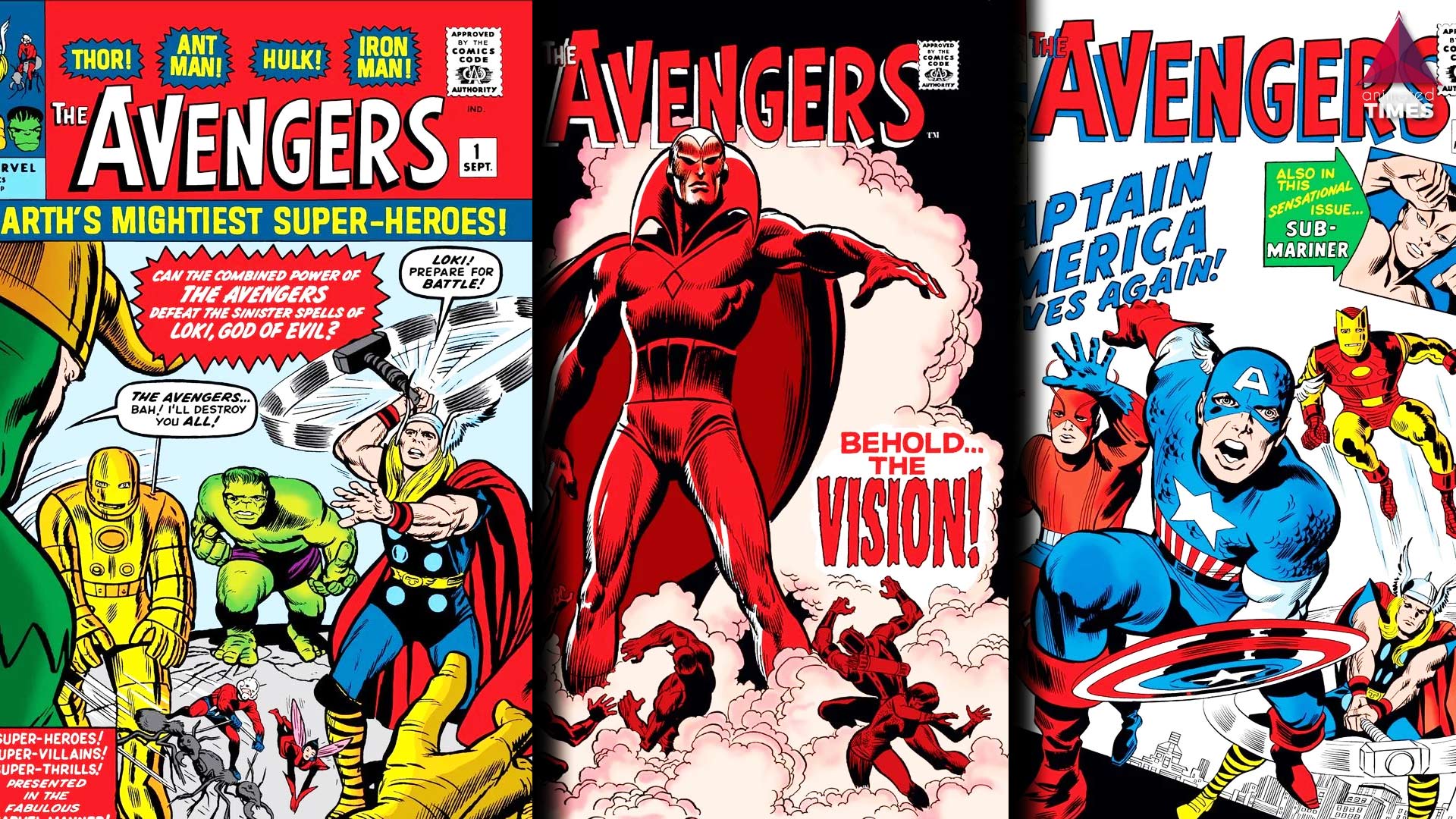 5 Top 10 Avengers Comic Covers From The 60s Graded