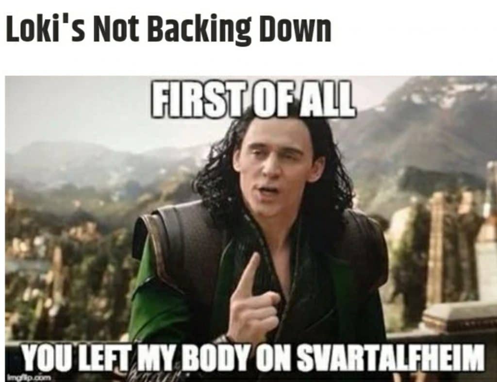 Loki being fair