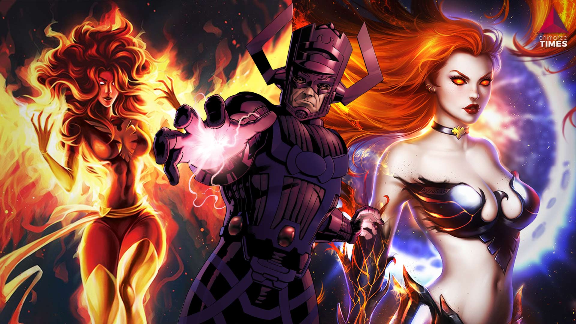 X Men 10 Dark Phoenix Fan Art Pics That Would Panic Even The Galactus