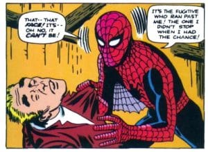Death of Uncle Ben in the comics