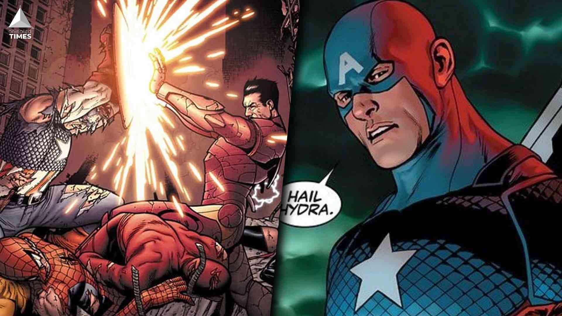 Not My Captain America 10 Darkest Moments To Make You Hate The Super Soldier