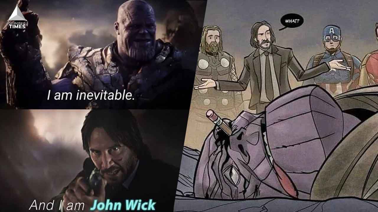 10 Funny Memes If Avengers Had John Wick In Their Team Against The Mad Titan