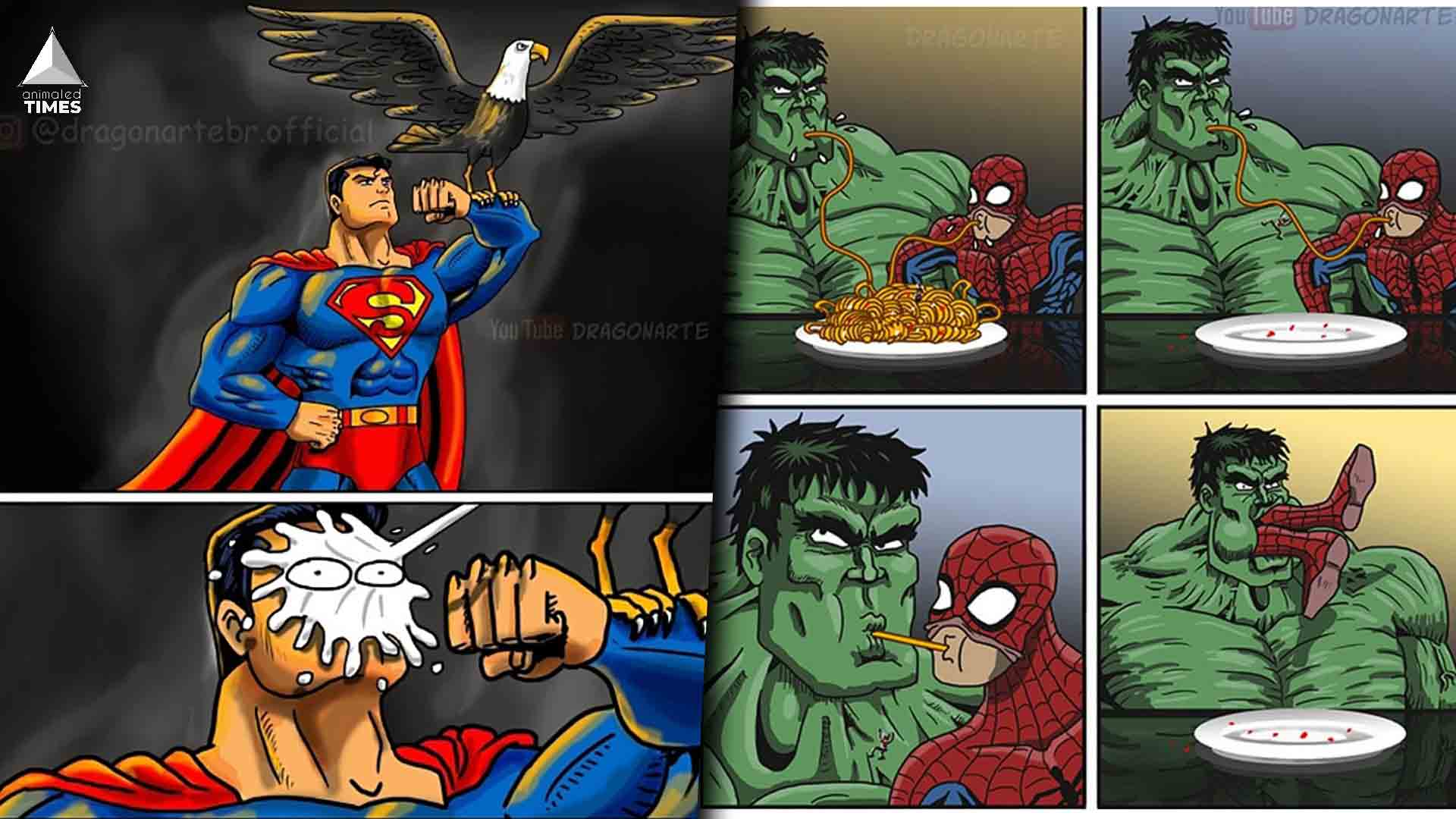 Funny Comics Depicting Daily Struggles Of Superheroes!