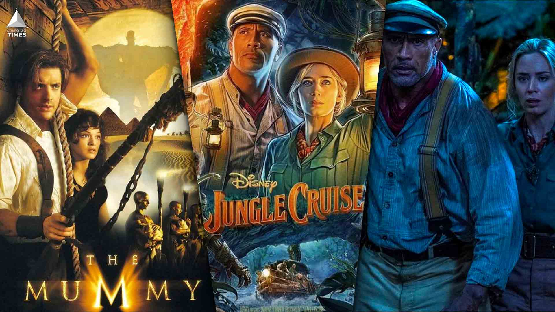 Jungle Cruise The Trailers Show It Is Copying The Mummy