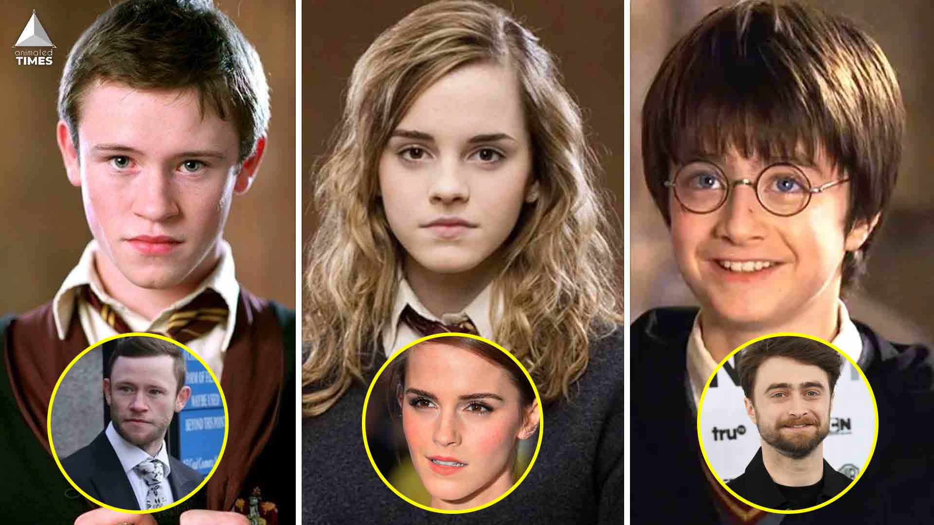 10 Harry Potter Casts: Then vs. Now