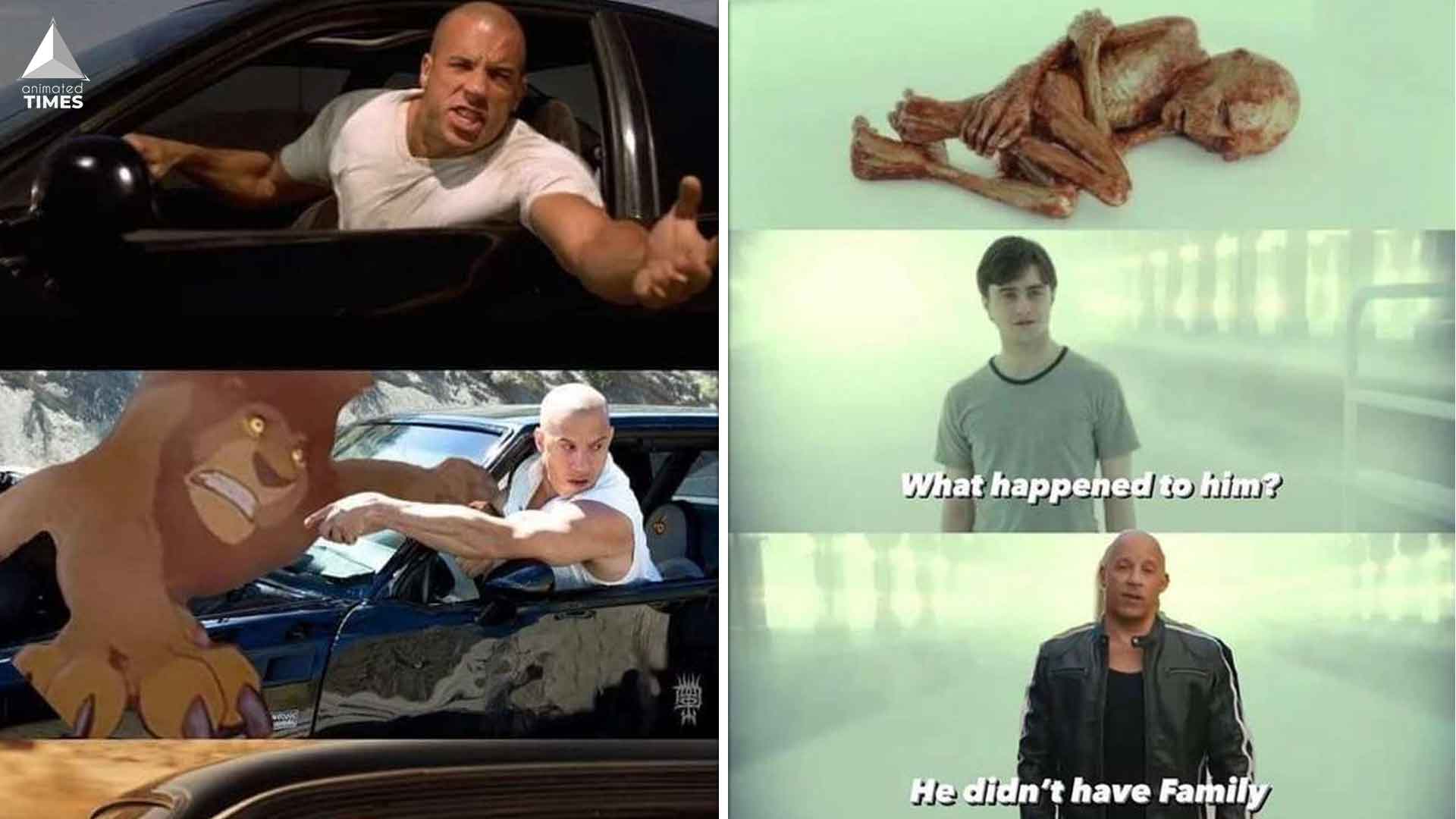 10 Hilarious Vin Diesel Memes Created By Fans Of F9 Who Understand The Importance Of Family new