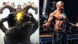 The Rock Posts An Insanely Vascular BTS Photo Of Black Adam